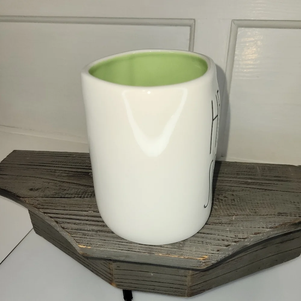 Rae Dunn Artisan Collection by Magenta Hello Spring Coffee Cup Ivory